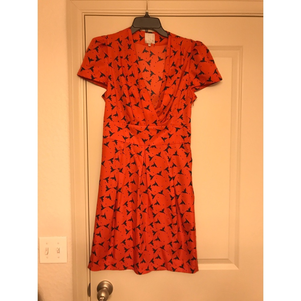 Beautiful Red Cocktail Dress from Anthropologie